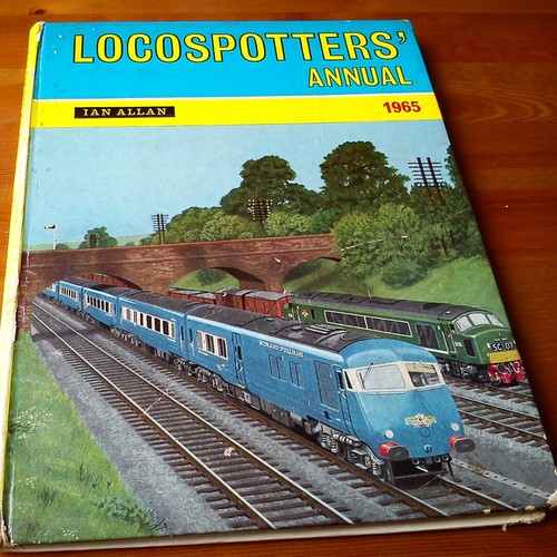 Locospotters annual hardback - locospotters,