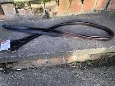 CLEARANCE NEW BIOTHANE RUBBER REINS BROWN  54”