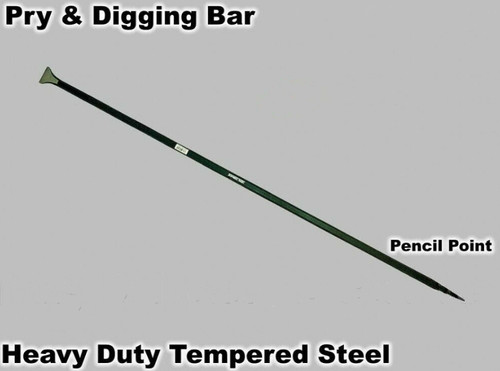 6ft pry digging - 6ft, bar