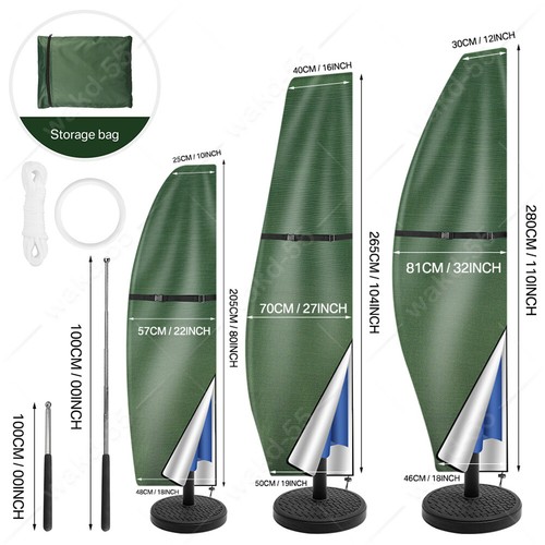 Waterproof cantilever parasol - waterproof,