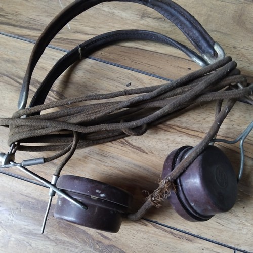 Vintage headphones made in - headphones,