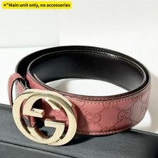 GUCCI Belt 114876 Interlocking