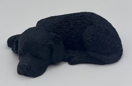Sandicast dog figurine black - figurine,