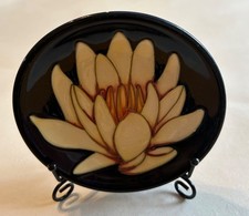 Beautiful Moorcroft Waterlily Emma Bossons Pin Dish Collectors Club 2001 Signed