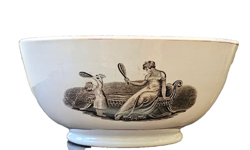 Antique new hall - hall, porcelain