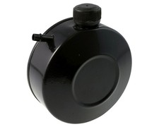Fuel Tank Steel Black Complete