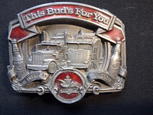 Budweiser belt buckle - belt, this