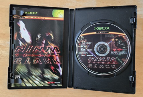 Ninja gaiden black xbox disc - gaiden,