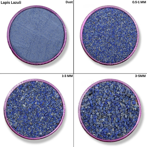 Aaa natural crushed lapis - aaa,