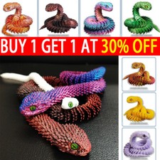 3D Printed Snake Simulation