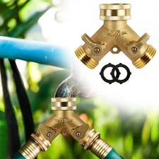 3/4" Solid-Brass Double Two