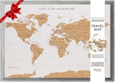 Splosh Large Maps. World Map