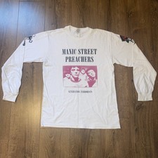 Manic Street Preachers generation terrorists unofficial shirt