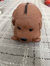 Original 'Decca C.' Rubber Moulded Catwalk Puppy Dog Handbag. 1990 Used GC