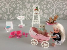 VINTAGE BARBIE SHELLY SPARES POTTY TRAINING TINY STEPS EATING FUN ETC