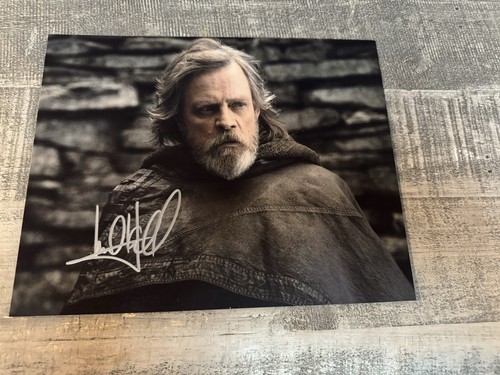 Mark hamill signed 8x10 - hamill,