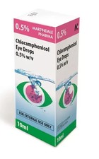 Chloramphenicol 0.5% Eye Drops – Bacterial Conjunctivitis Relief – 10ml