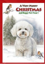 Bichon Frise Dog Christmas