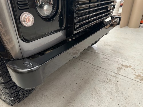 Stainless steel front bumper - *stainless,