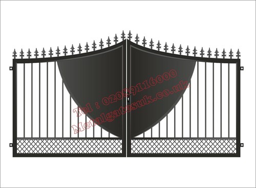 Bespoke gate double entrance - gate, |