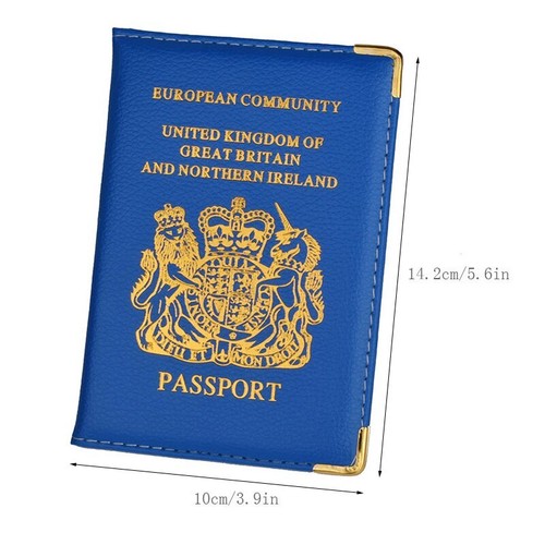 Leather passport holder - pu,