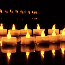 12PCS Realistic Flameless LED Tea Lights: Electric Fake Candles