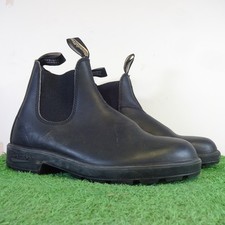 Blundstone 510 Boots Size 7 Mens Black Original Leather Mid Top Chelsea Shoes