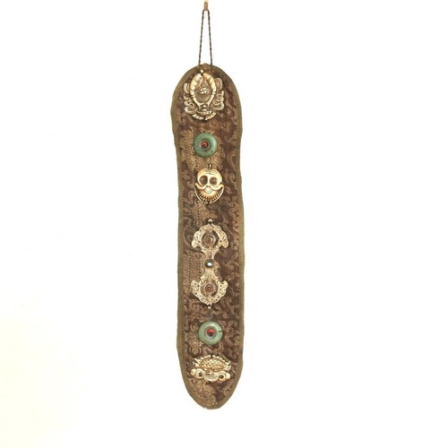 Tibetan buddhist wall - tibetan,