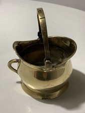 A Unique Vintage Brass Coal