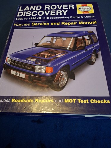 Haynes workshop manual - manual, for