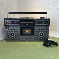 JVC Stereo Radio Cassette Recorder Model No. RC-717LB In Great Working Condition