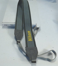 Genuine Nikon  SLR Grey/Yellow Wide Webbing Camera Neck Strap refm
