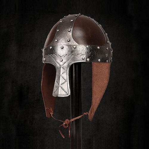 Viking warrior spangenhelm - viking,