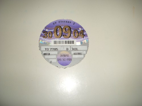 Tax disc 09 - tax,