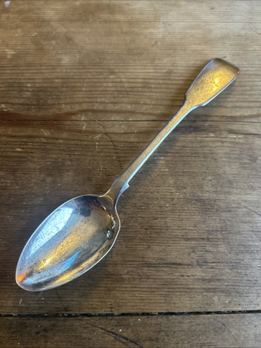 1844 silver spoon dublin with - 1844,