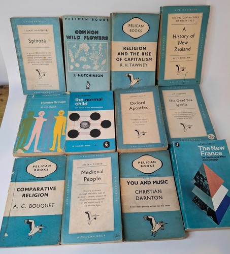 12x vintage pelican paperback - 12x,