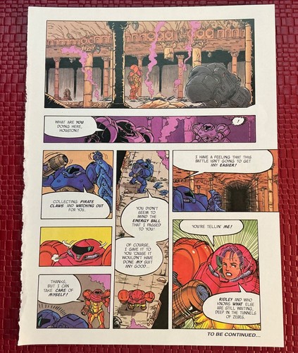 Super metroid comic page - metroid,