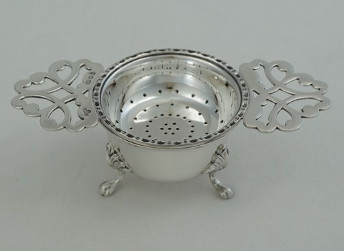Tea strainer and - tea,