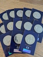 Westminster Change Checker £5 Five Pounds Bunc Unc Carded Coins