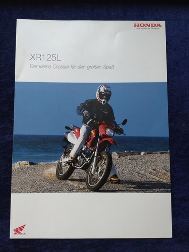 2004 honda xr125l brochure - 2004,