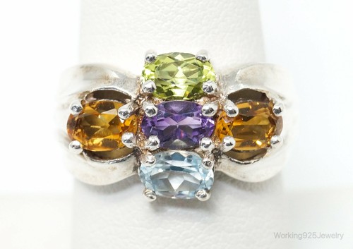 Vintage designer multi gem - vintage,