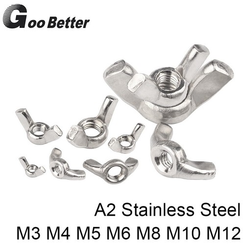 Wing nuts metric - m3, m4
