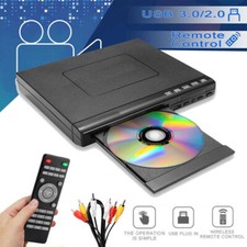 DVD Player CD Player Multi Region Free USB3.0 USB2.0 Remote Control AV Output UK