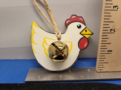 Chicken hen ornament jingle - chicken,
