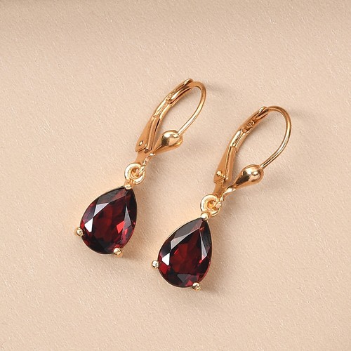 18k gold red - 18k, teardrop