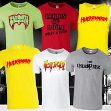 Wrestling Fan T-shirt Bundle Hulkamania Ultimate Warrior Rowdy Piper Stag Do