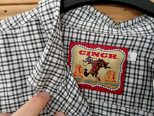 CINCH Western cowboy shirt PEARL STUD size L