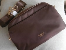 Osprey  nylon Chesnut Brown Nomad Multi zipped Crossover Bag. BNWT RRP £125.00