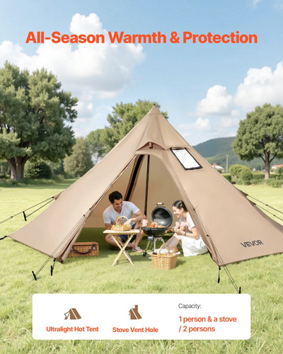 Hot tent for persons - tent,