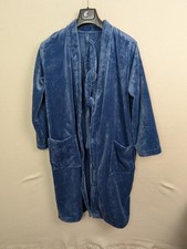 M&S dressing gown blue ladies